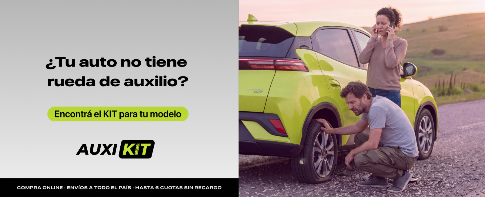 AuxiKIT — kits de rueda auxiliar para tu vehículo